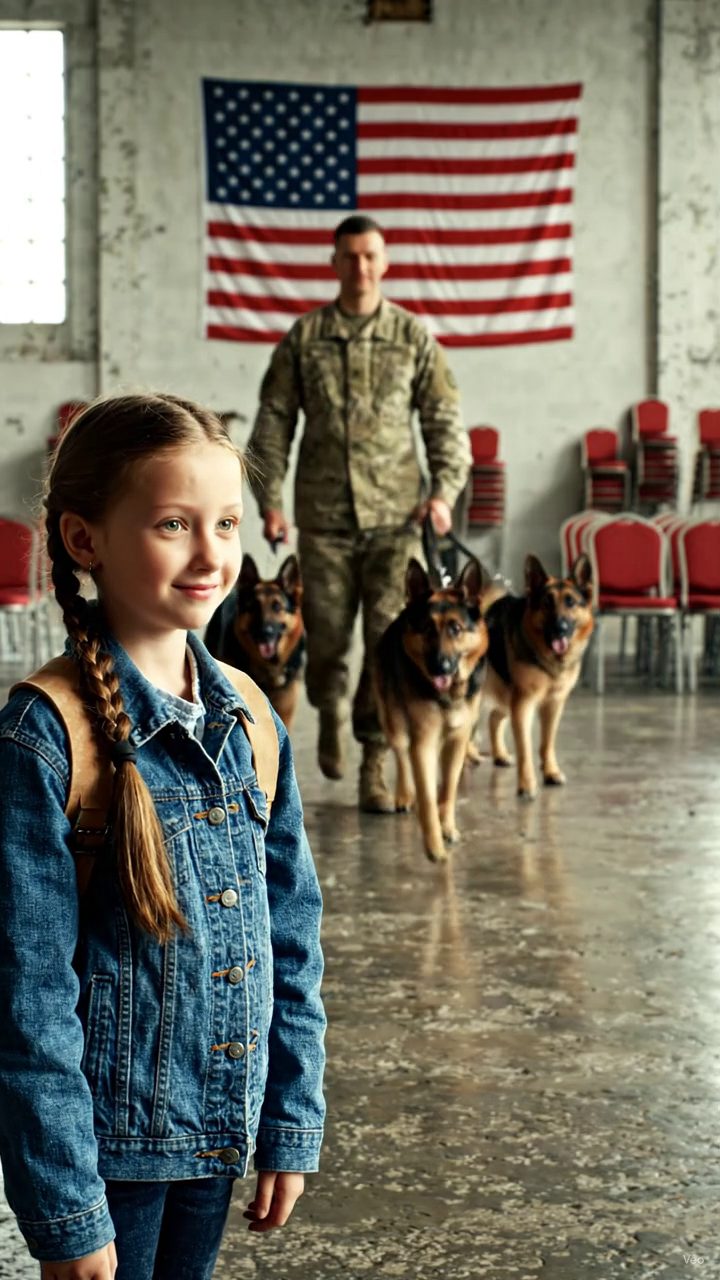 Desetiletá dcera Navy SEAL přišla sama na vojenskou aukci, řekla jméno svého otce a každý pes v místnosti se přestal hýbat. Kupující si mysleli, že tam jsou, aby přihazovali na stará pracovní zvířata. Neuvědomili si, že jeden z těch psů čekal, až se ta rodina vrátí. Spotlight8