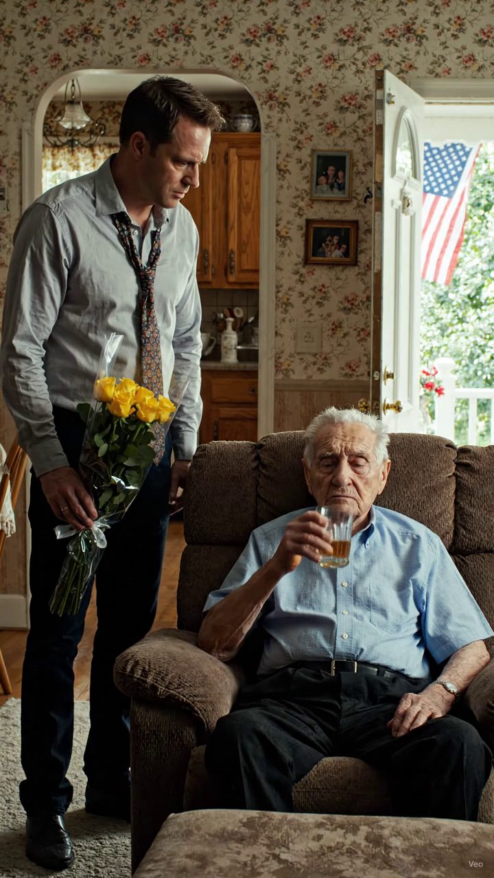 Le jour du Père, mon fils est entré dans ma maison de ranch à Dallas tenant un bouquet de roses jaunes et a demandé si casually, "Papa, tu as reçu les $1 800 de ma femme chaque mois, pas vrai? J'ai gelé à côté de mon verre de thé glacé et je n'ai dit que récemment que c'était l'église qui me gardait en route, et le moment exact où j'ai entendu des talons en cliquant depuis la cuisine, je savais que l'après-midi ne resterait jamais ce qu'il avait été... et la chose qui m'a envoyé un frisson n'était pas seulement les 1 800 $.