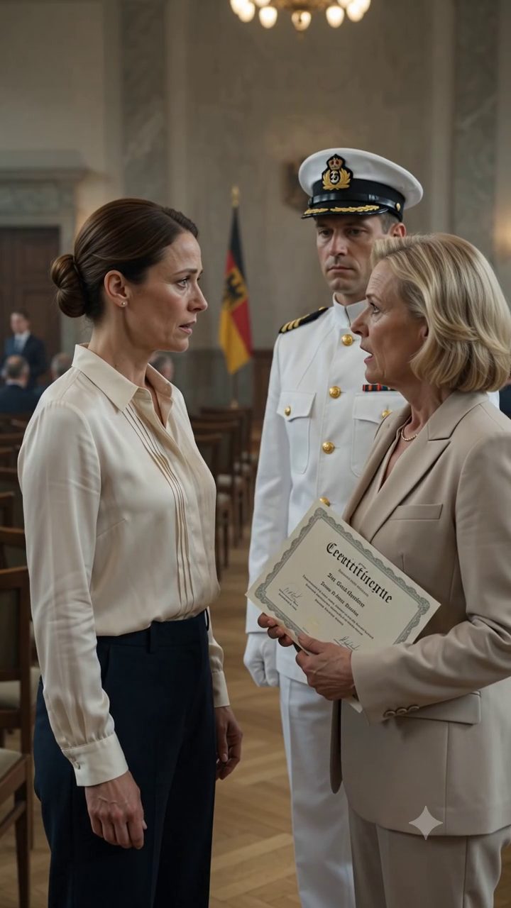 Für Jahre, Meine Eltern behandelten mich wie ich nicht länger Materie Dann bei meiner Schwester Navy Zeremonie, Ihr Befehlsoffizier sah gerade bei mir, sagte: