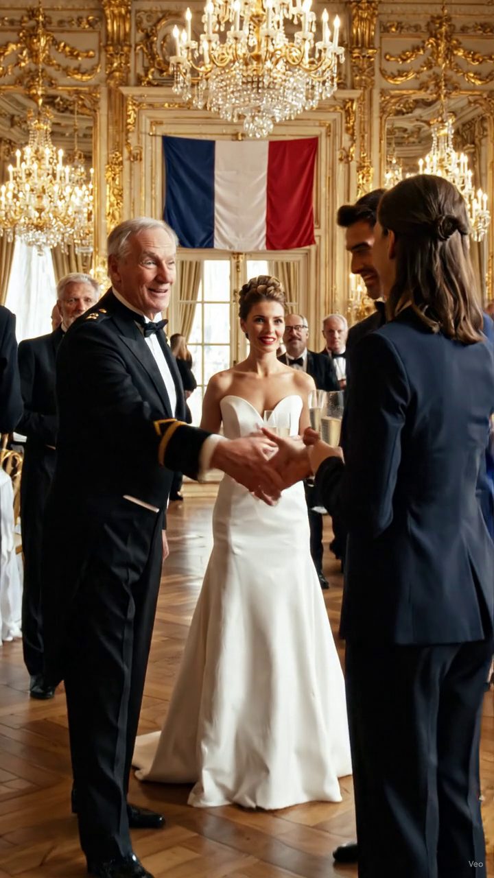 Mon père riait, -Elle est embrasée, mais je dois encore la présenter, - devant ma sœur Navy SEAL Fiancé puis Jake a vu la petite épingle sur ma veste, pas à pas, et m'a saluée comme l'entière fête de fiançailles était silent