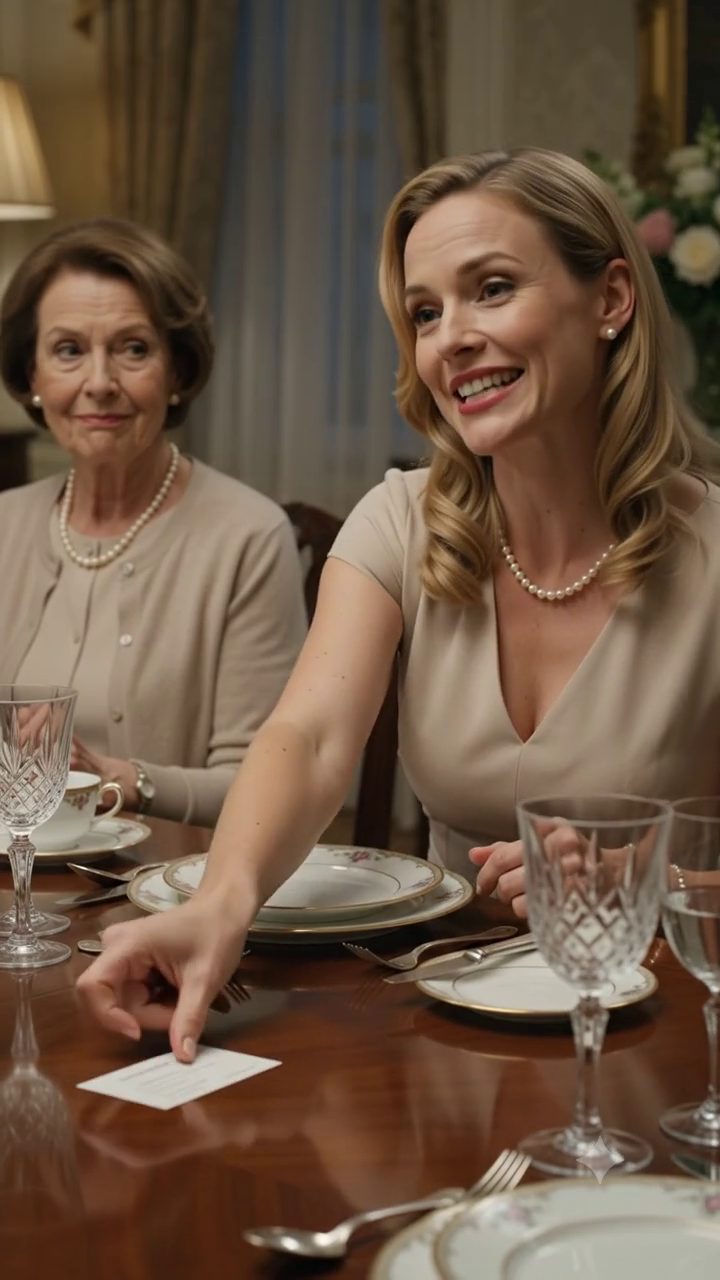 Sie nannten sie die Putzfrau beim Abendessen DAILY STORIES