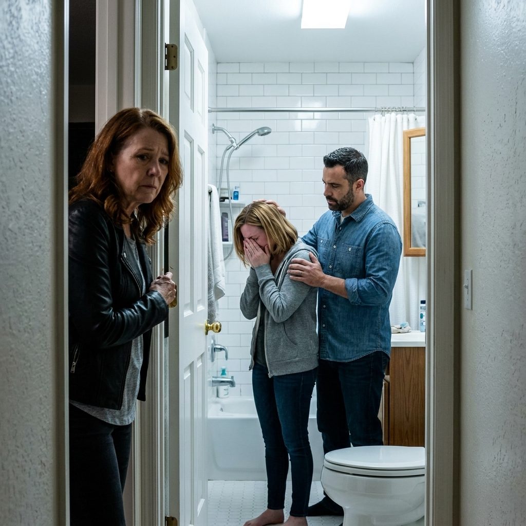 Vf EVERY NIGHT MY SON TOOK A SHOWER AT 3 A.M., Und ich habe MYSELF IT WAS STRESS UNTIL CURIOSITY LED ME TO PEEK THROUGH THE BATHROOM DOOR and I SAW SOMETHING SO FAMILIAR, UND SO EVIL THEMENTE I LEFT HOME FÜR A