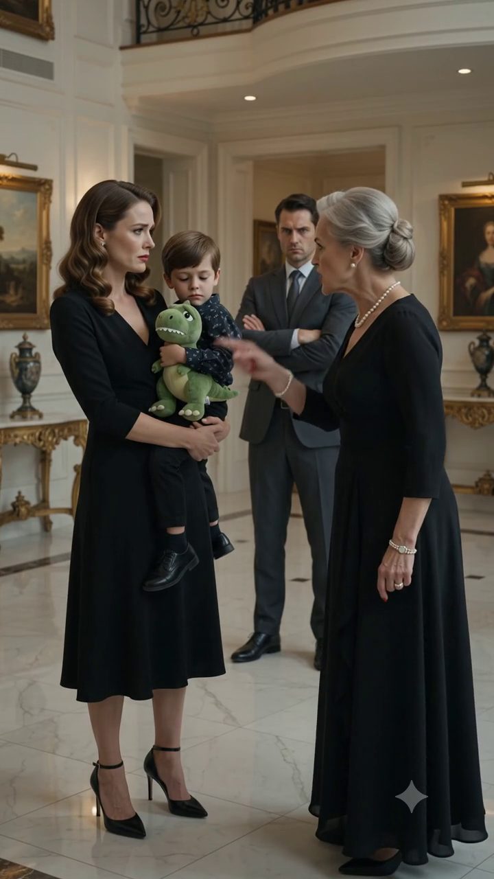 "Zabierz swoje rzeczy i odejdź. Mój syn odszedł, a ja skończyłem udawać, że należysz do tego domu". 007